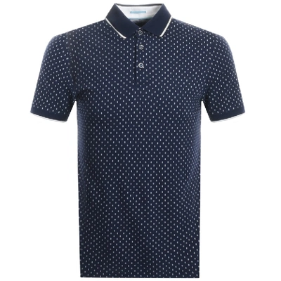 Shop Ted Baker Toff Polo T Shirt Navy