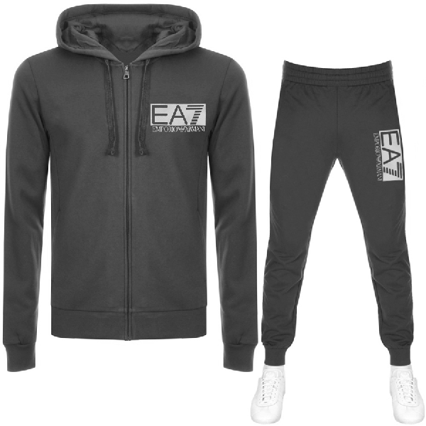 ea7 hooded tracksuit