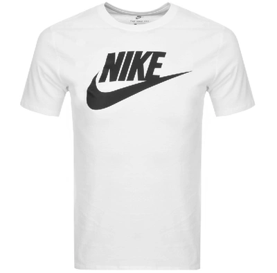 Shop Nike Futura Icon T Shirt White