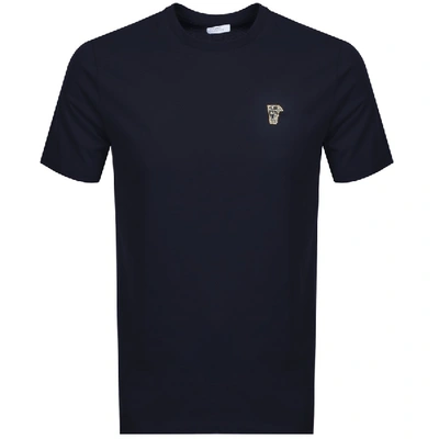 Shop Versace Medusa Logo T Shirt Navy