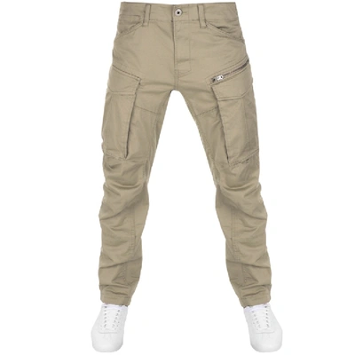 Shop G-star Raw Rovic Tapered Trousers Beige