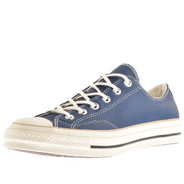 converse ox leather trainers