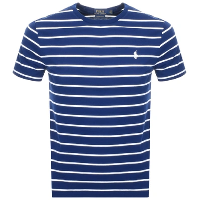 Shop Ralph Lauren Stripe T Shirt Navy