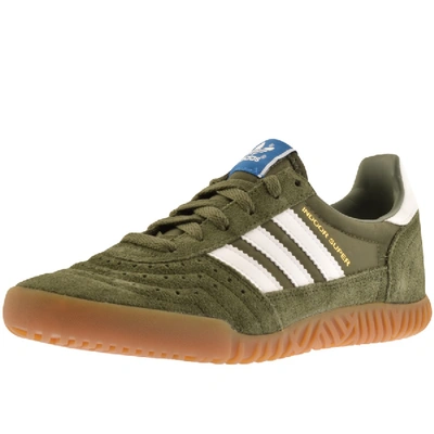 Adidas Originals Indoor Super Trainers Green | ModeSens