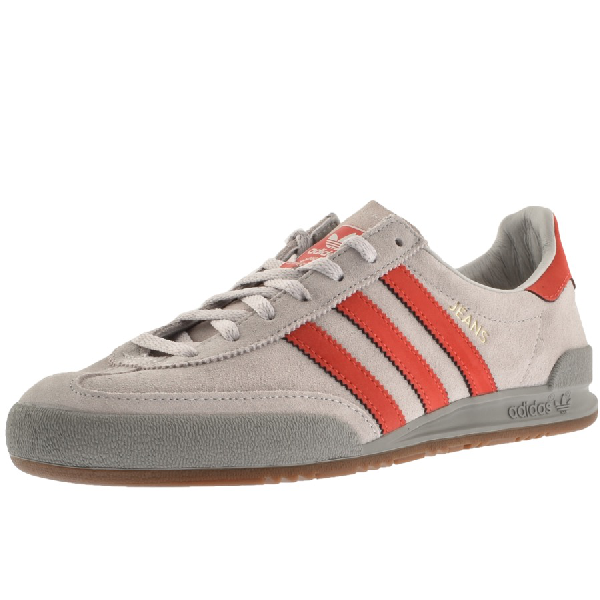 adidas jeans trainers grey