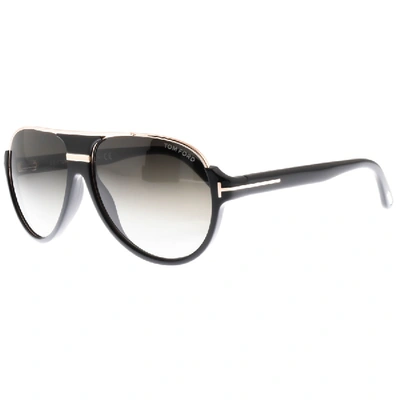 Shop Tom Ford Dimitry Sunglasses Black