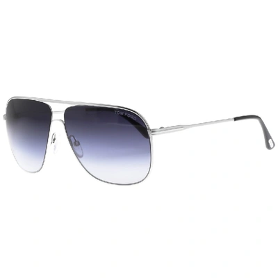 Shop Tom Ford Dominic Sunglasses Silver