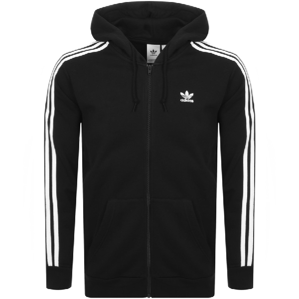 adidas black zip up jacket