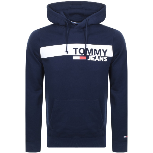 tommy jeans navy hoodie