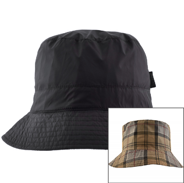 barbour reversible bucket hat