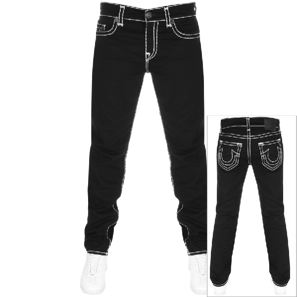 black true religion jeans