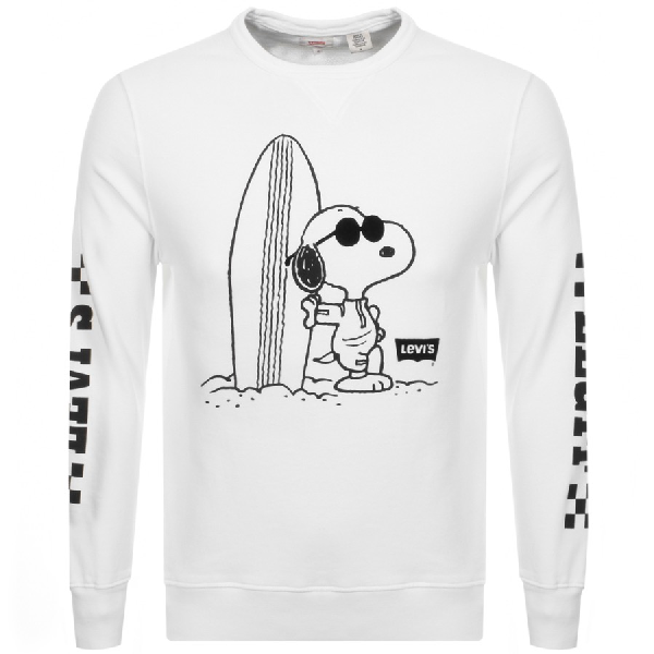 levi's peanuts sweatshirt
