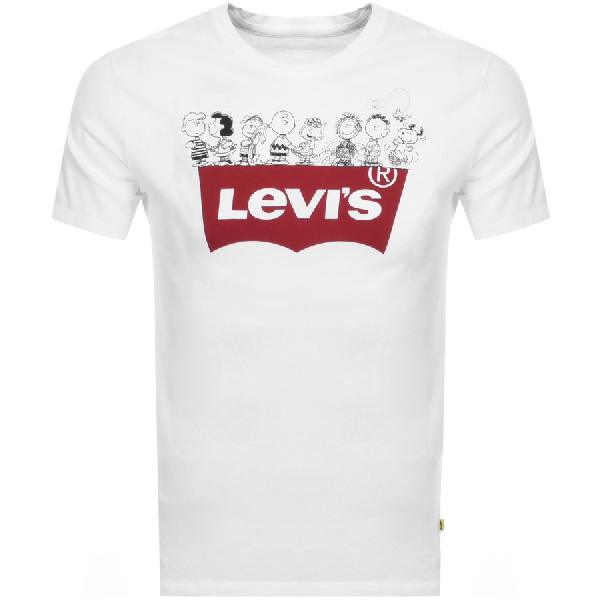 levis peanuts tshirt