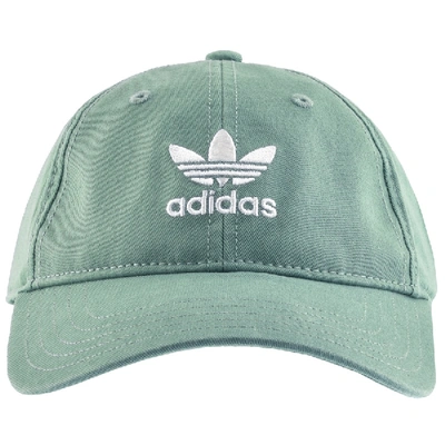 Shop Adidas Originals Acid Washed Cap Green