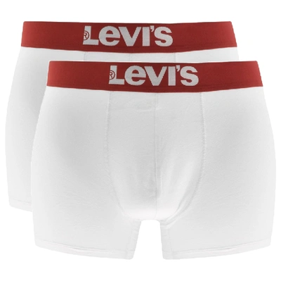 Levi's 200sf Underwear 2 Pack Trunks White | ModeSens
