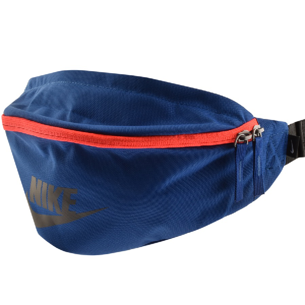 blue nike bum bag