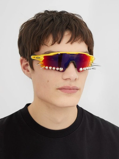 Vetements - X Oakley Spikes 400 Sunglasses - Mens - Multi | ModeSens