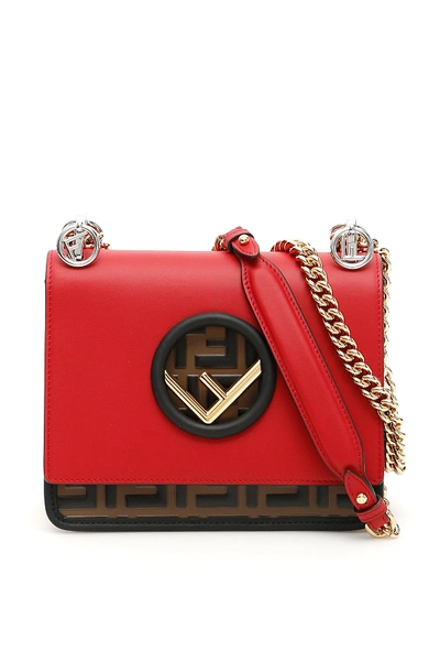 Shop Fendi Kan I F Small Shoulder Bag In Multi