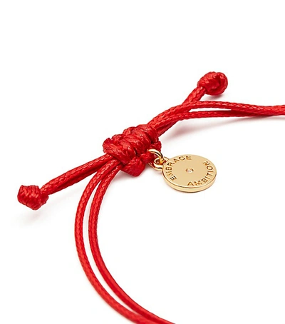Tory Burch Embrace Ambition Bracelet In Red/tory Gold | ModeSens