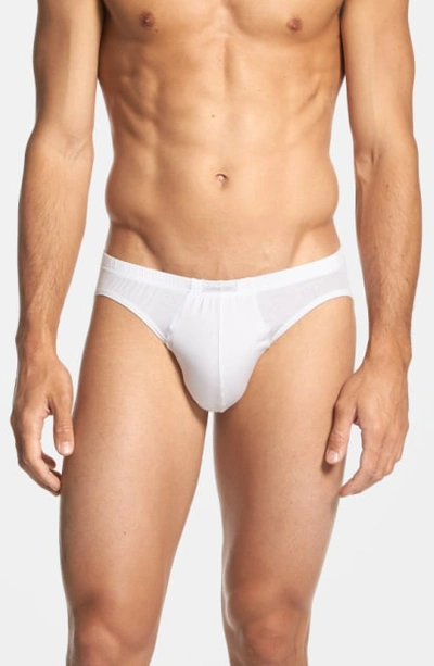 Calvin Klein Men's Underwear, Micro Modal Basic Bikini Brief U5552 In White  | ModeSens