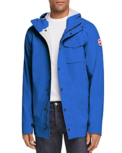 Shop Canada Goose Nanaimo Lightweight Rain Jacket In Sea Ice