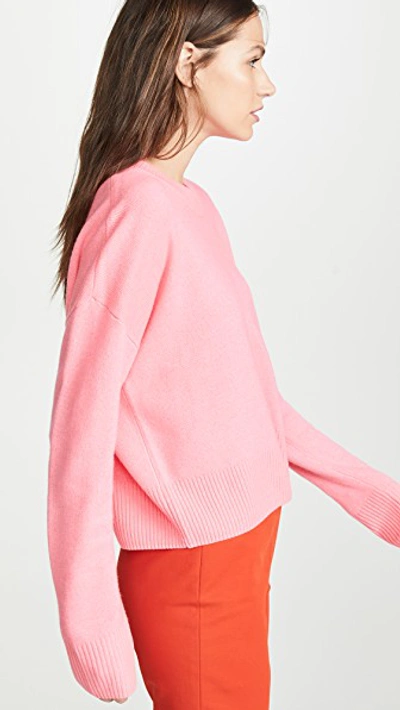 Shop A.l.c Dilone Sweater In Neon Coral