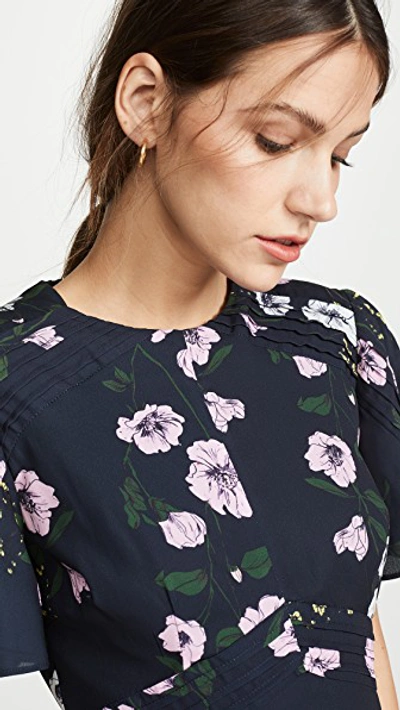Keepsake Darkness Mini Dress In Navy Bloom ModeSens
