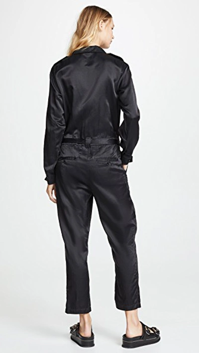 Shop A.l.c Jeter Jumpsuit In Vintage Black