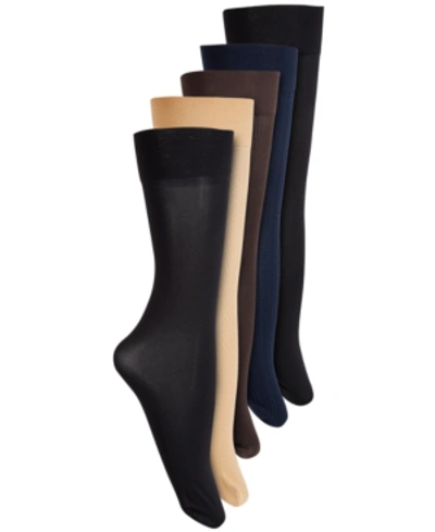 Shop Polo Ralph Lauren 5-pk. 400n Dress Trouser Socks In Multi