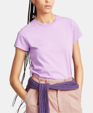 polo ralph lauren crew neck t shirt womens