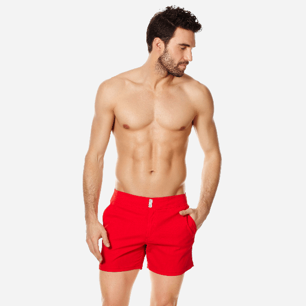 red swimwear men
