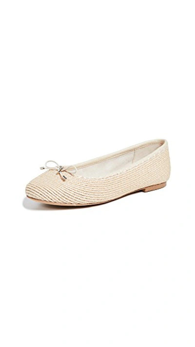 Shop Sam Edelman Falcon Flats In Natural