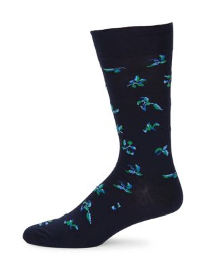 Shop Paul Smith Men's Limonero Socks In Blue