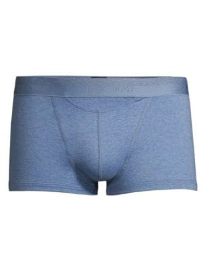 Shop Hom Ho1 Boxer Briefs In Jeans Blue