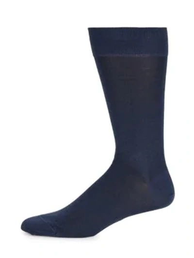 Shop Marcoliani Lisle Micro Oxford Socks