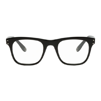 Shop Gucci Black Square Glasses