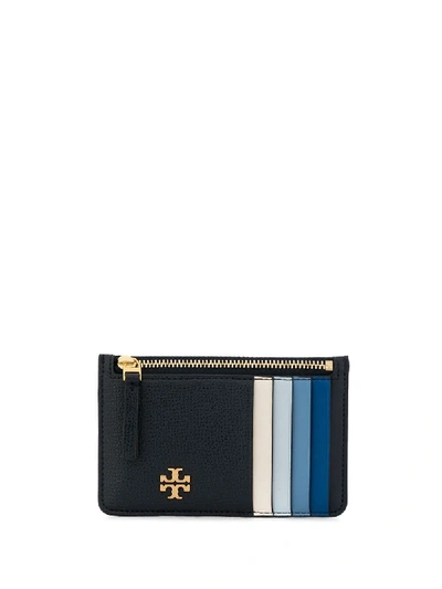 Shop Tory Burch Kira Slim Card Case - Blue