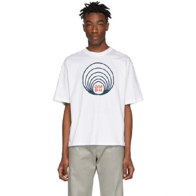 Shop Gmbh White Organic Birk Shirt In 21 White