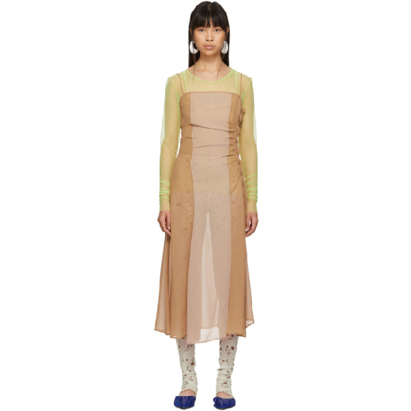 acne studios slip dress