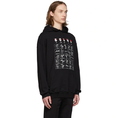 Shop Balenciaga Black Workout Hoodie In 1000 Black