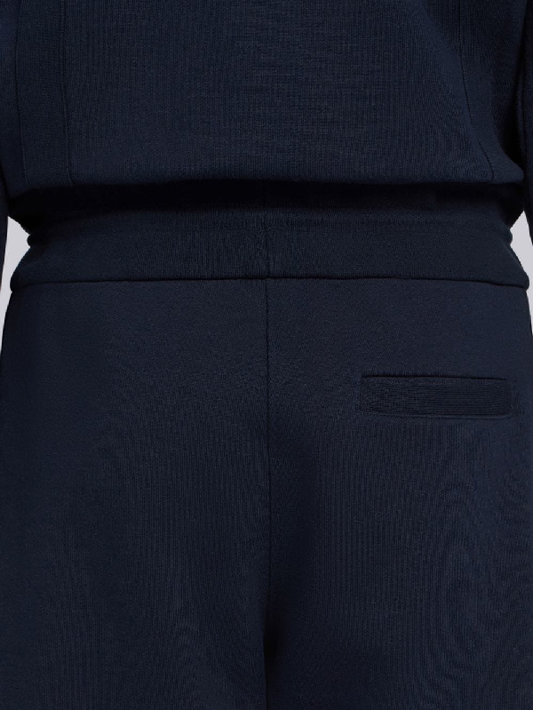 Thom Browne 4-bar One-piece Gnome Sweatsuit In Blue | ModeSens
