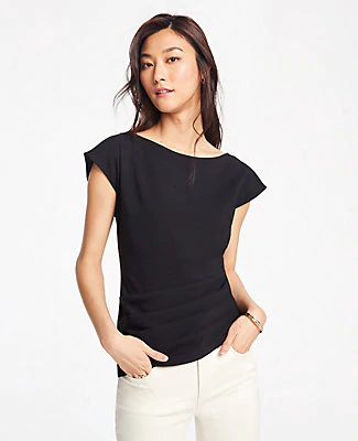 petite peplum top