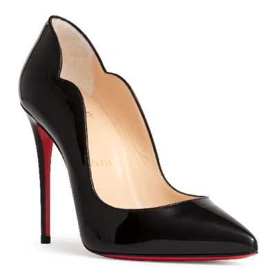 Christian Louboutin Hot Chick Black Patent Leather Pumps