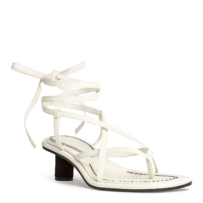 Shop Proenza Schouler Off White Strappy Sandal