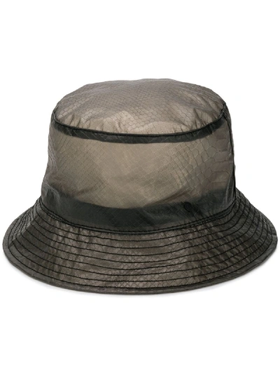 Maison Michel Jason Bucket Hat - Grey In Grey