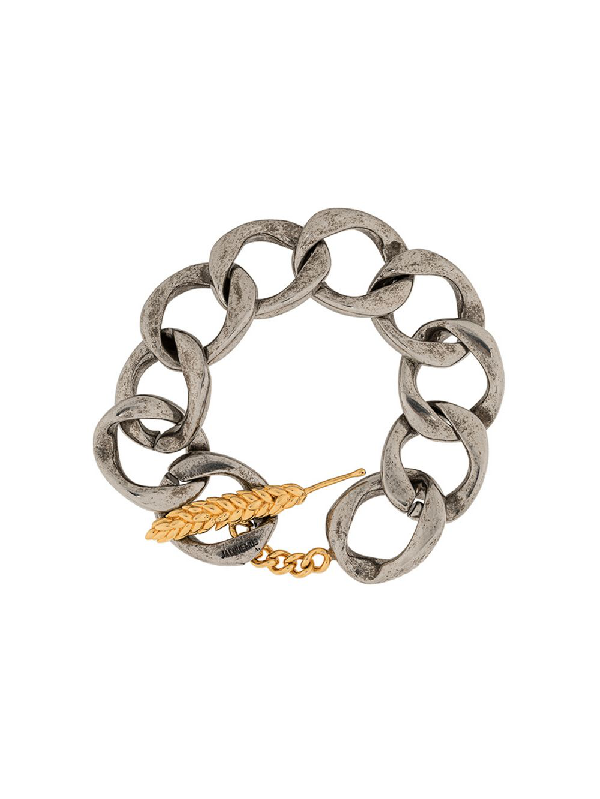 Jacquemus Chunky Chain Bracelet - Silver | ModeSens