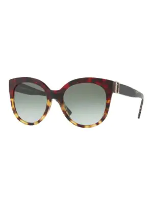 burberry 55mm cat eye sunglasses