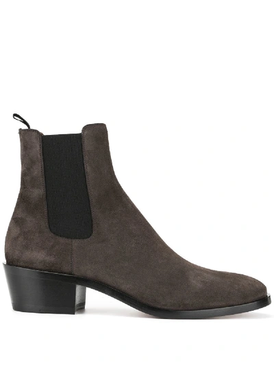 Shop Givenchy 'bowery' Chelsea-boots - Grau In Grey