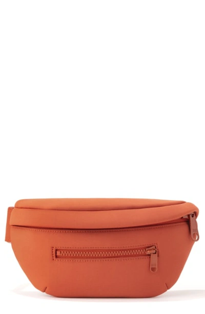 Shop Dagne Dover Ace Neoprene Fanny Pack - Red In Clay Red
