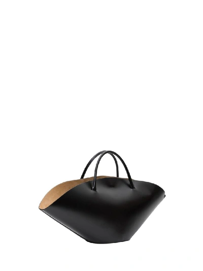 Shop Jil Sander Sombrero Medium Tote In Nero